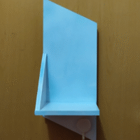 Wall Floating Shelf Height # 12" , Length # 08" , Depth # 5" MODEL-WL426