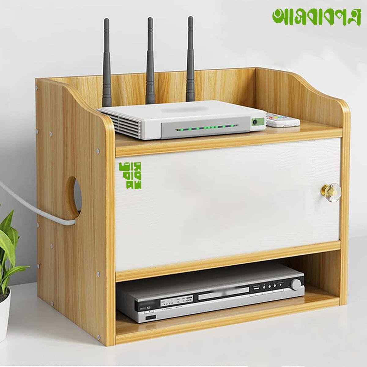 1e214f7181f3c28b7caa3e818deff5a6 Shelf Side box Router Self Height 14 Inch Width 13 Inch Depth 12 Inch Model:RS207 - Image 1