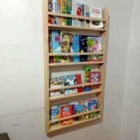 Wall Shelf Book Shelf Height 50 Inch Length 36 Inch Depth 5 Inch Model:WL009