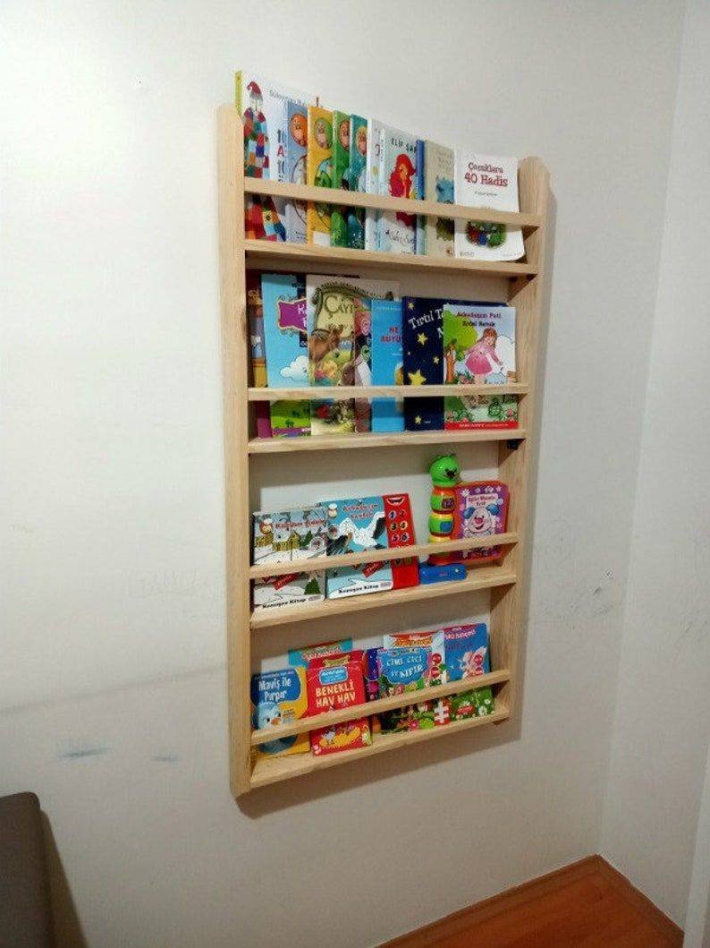 2252ae7d6d53130cbf84fc4fdaeb400a Wall Shelf Book Shelf Height 50 Inch Length 36 Inch Depth 5 Inch Model:WL009 - Image 1