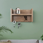 RANDOM Key Holder with Shelf for Home Decor L- 12 X H-08 X D-5 Model Key002 - Image 4