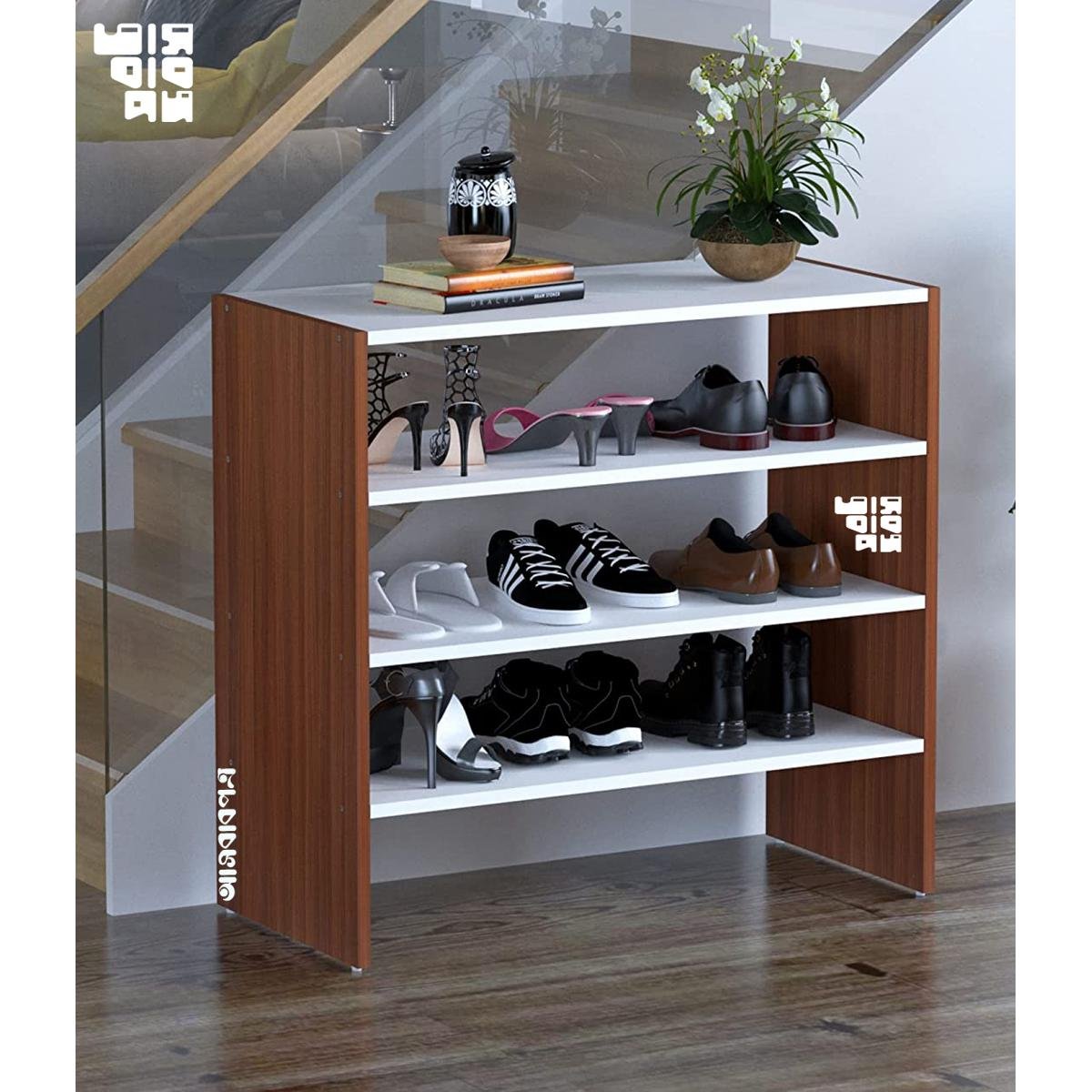 42ba8abeb02e6df55d12d9144a3dafa1 Shoe rack Height 30 Inch Width 30 Inch Depth 12 Inch Mpdel:SR3005 - Image 1