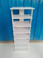 Shoe Rack Melamine Laminated Board Height-48" Length:12",Depth:12" Model : SR3007 - Image 5