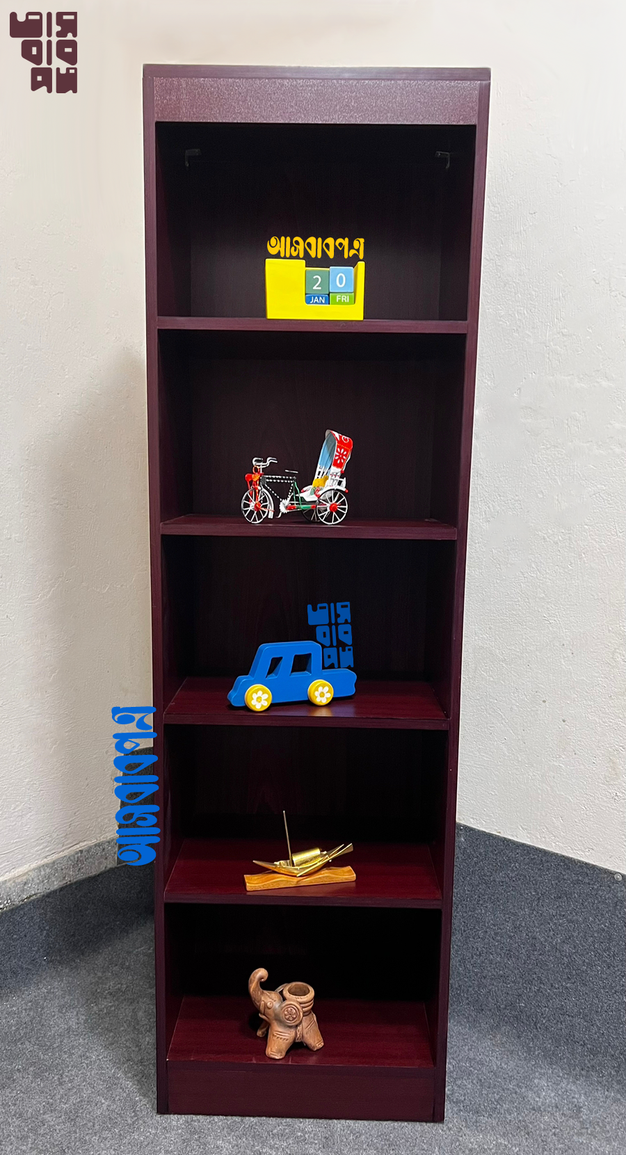 631f4e4a0ff0112142946c7a8f80c3d6 Book shelf height is 60 inches width 18 inches depth 12 inches book shelv model BS000 - Image 1