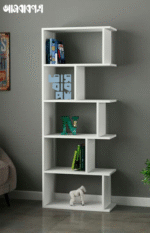 Book Shelf showpiece shelf Stand Height 60 Inch Width 24 inch Depth 10 Inch Model SLF302 - Image 2