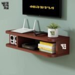 Router Shelf Wall Mounted Wifi Router Storage Top Box Height 8 Inch Length 24 Inch Depth 8 Inch Model:RS204 - Image 3