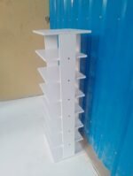 Shoe Rack Melamine Laminated Board Height-48" Length:12",Depth:12" Model : SR3007 - Image 4