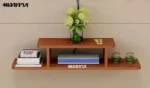Router Shelf Wall Mounted Wifi Router shelf Height 7.5 Inch Width 32 Inch Depth 08 Inch Model:RS205 - Image 6