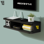 Router Shelf Wall Mounted Wifi Router Storage Top Box Height 8 Inch Length 24 Inch Depth 8 Inch Model:RS204