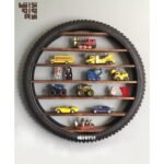 Hot wheel Shelf Toy shelf floating wall shelf Height 26 Inch WIdth 26 inch depth 2.5 Inch WL409