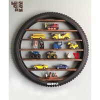 Hot wheel Shelf Toy shelf floating wall shelf Height 26 Inch WIdth 26 inch depth 2.5 Inch WL409