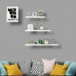 Wall Shelf , Hanging Shelf for Bathroom & Living Room 16 x 6 x 16mm WL417