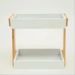 Kitchen Stoage Organizer shelves (Wood & Board ). H-12 inch L16 inch D-06 inch.Model:Ktr4004 - Image 3