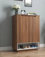 Shoe Rack Melamine Laminated Board 3.5 feet x 2.75 feet x 1 feet Model :SR803ML