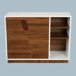 Shoe Rack Melamine Laminated Board Height 36 Inch Length 36 Inch Depth 14 Inch Model SR3008