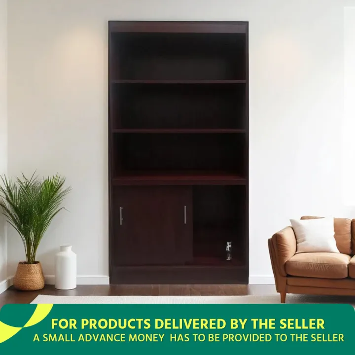 Sc2d115efb8374f15b0c83872b6fe8f89r.jpg_720x720q80.jpg_ Book shelf Height 60 Inch Length 36 Inch Depth 12 Inch BS020 - Image 1