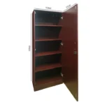 Melamine Laminated Board Book shelf - Height 60 Inch/Width 18 Inch/Depth 13 Inch  Model:BS004 - Image 2