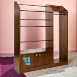 Strong structure Alna 4/4 fit Alna with 2 Door Storage Cabinet, Modern Home Cloths Hanging Cabinet Alana AL001